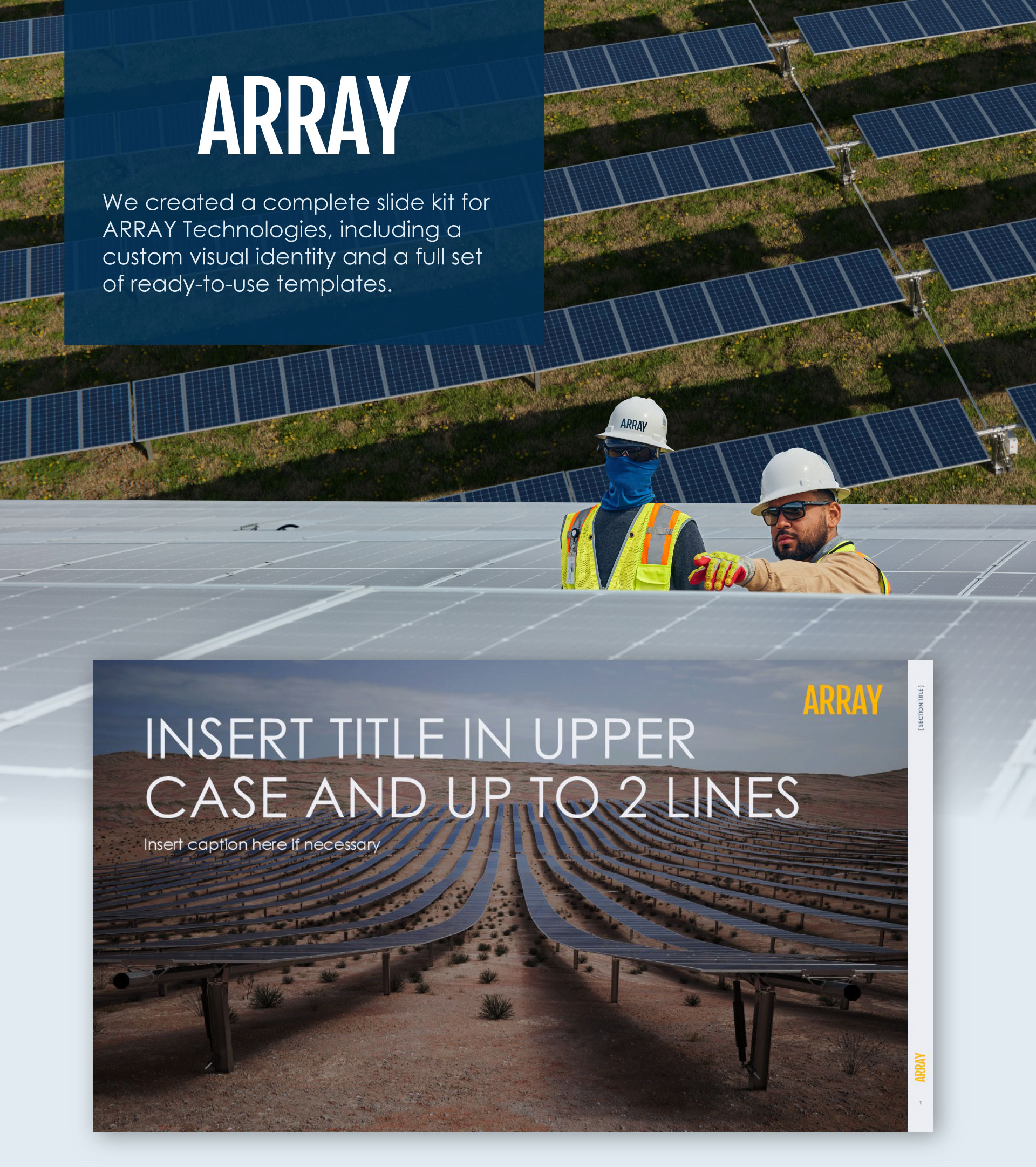 ARRAY Technologies - Slide Kit, case cover