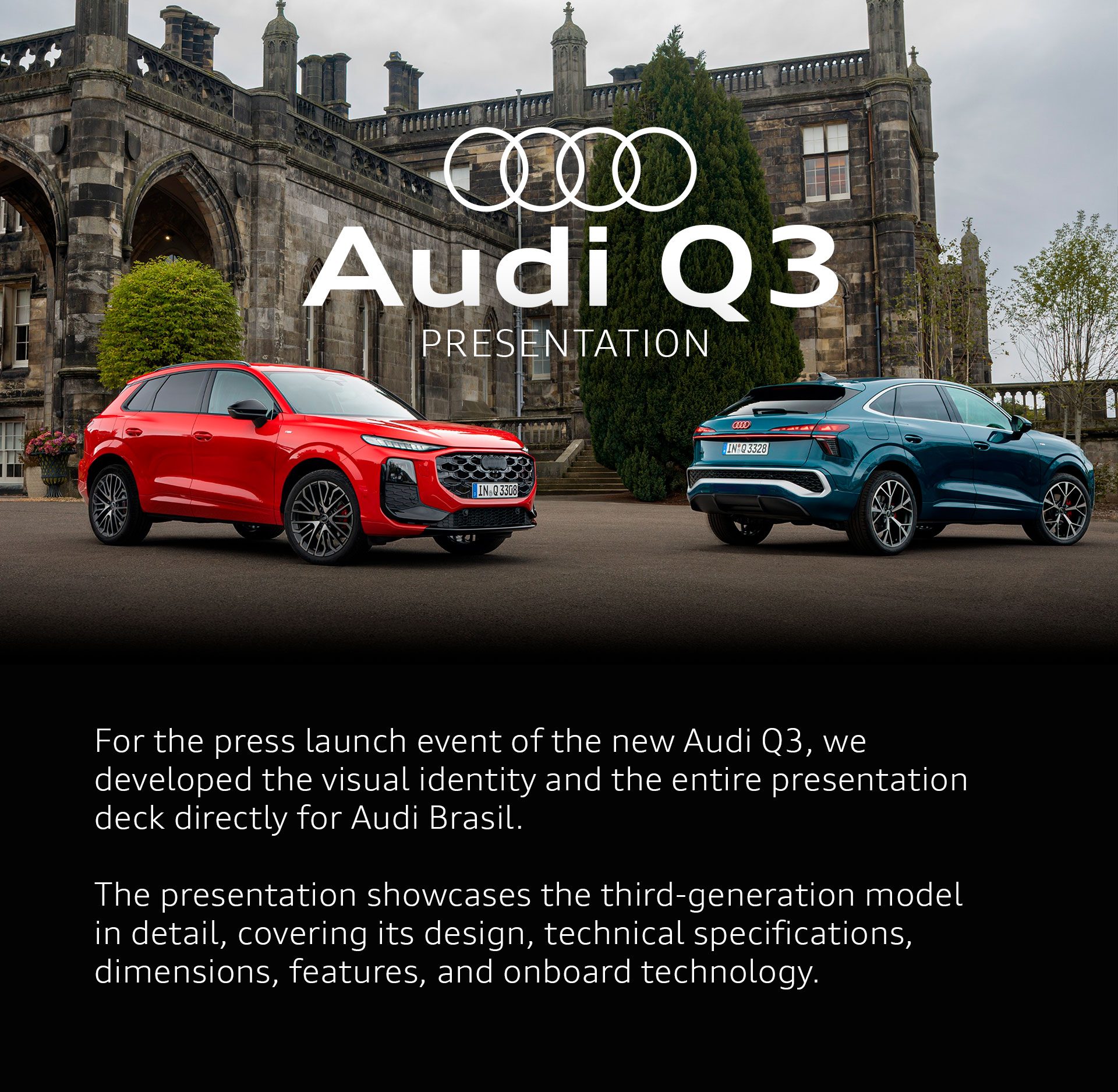 Audi - New Q3 Launch, case cover