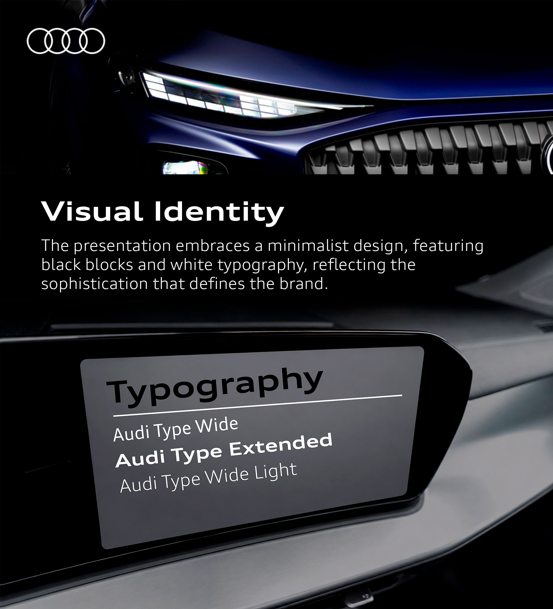 Audi - New Q3 Launch, visual identity