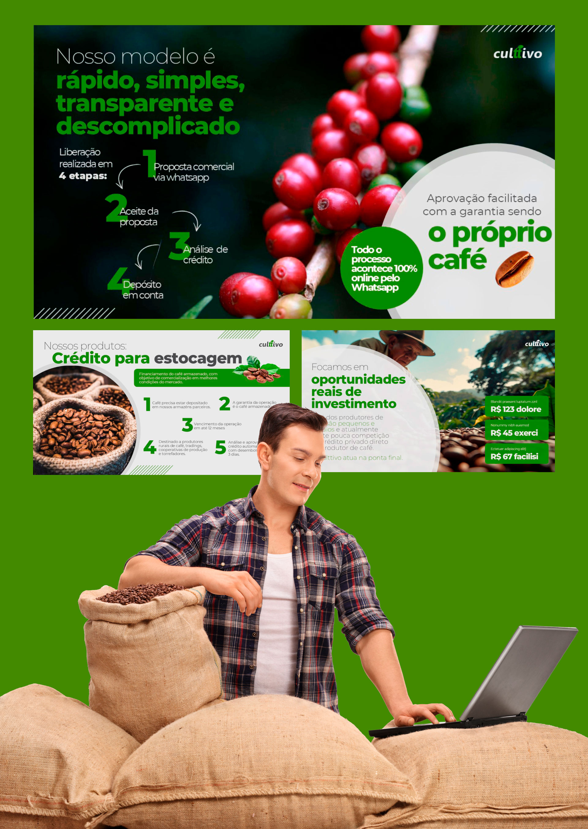 Culttivo - Commercial Presentation, presentation slides 3