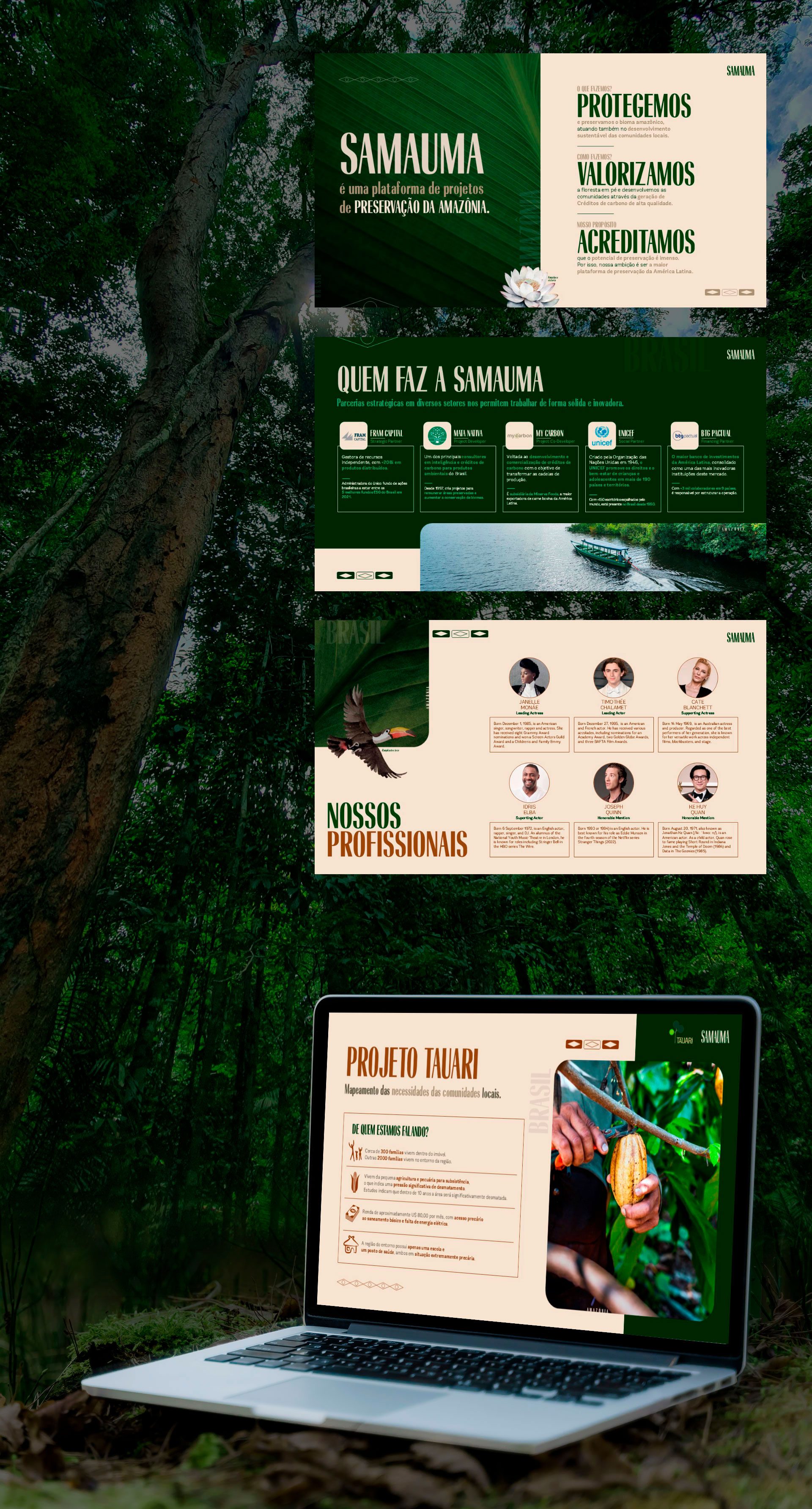 Samauma - Corporate Presentation, presentation slides