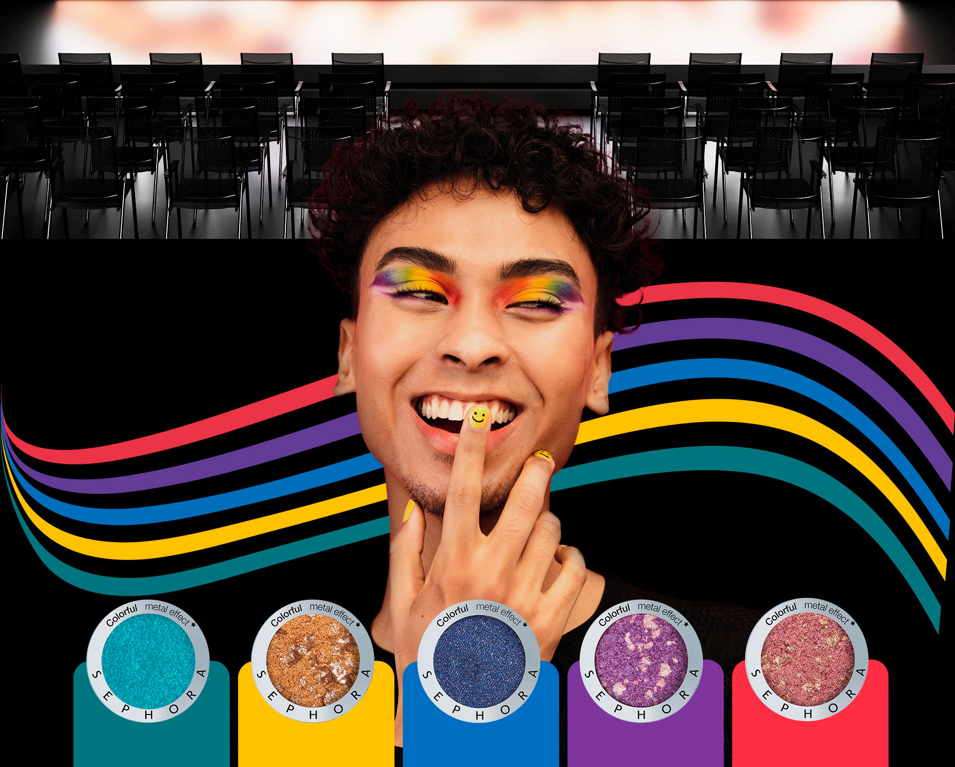 Sephora - DE&I Event, color palette